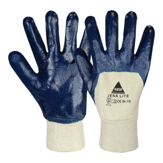 Hase Jena Gants nitrile légers en coton Lite