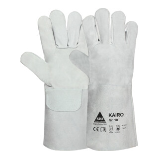 Hase KAIRO, gant de soudeur en cuir de bovin fendu, taille 9