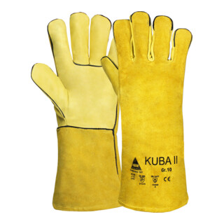 Hase Gants de soudure KUBA II en cuir de bovin fendu