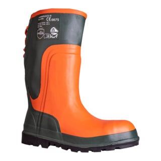 Hase Lumberjack Forstgummistiefel aus Naturkautschuk Größe 43