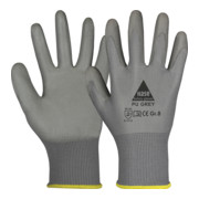 Hase Montagehandschuhe grau Polyestergestrick