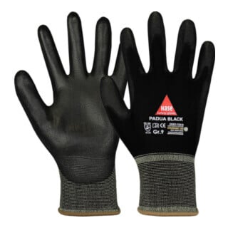 Hase Montagehandschuhe Padua Black Nylon