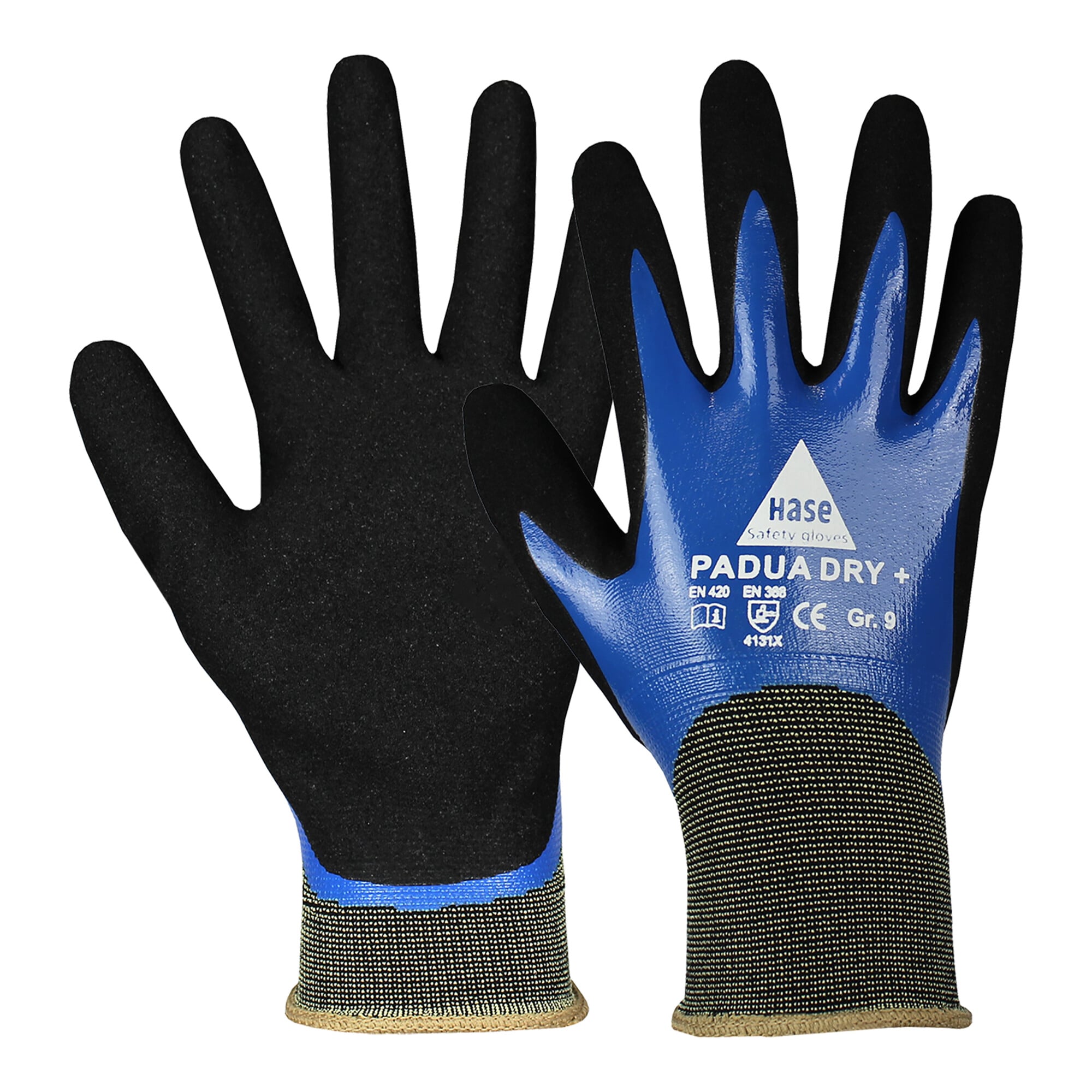 Hase Montagehandschuhe Padua Dry+ Größe 7, Nylon