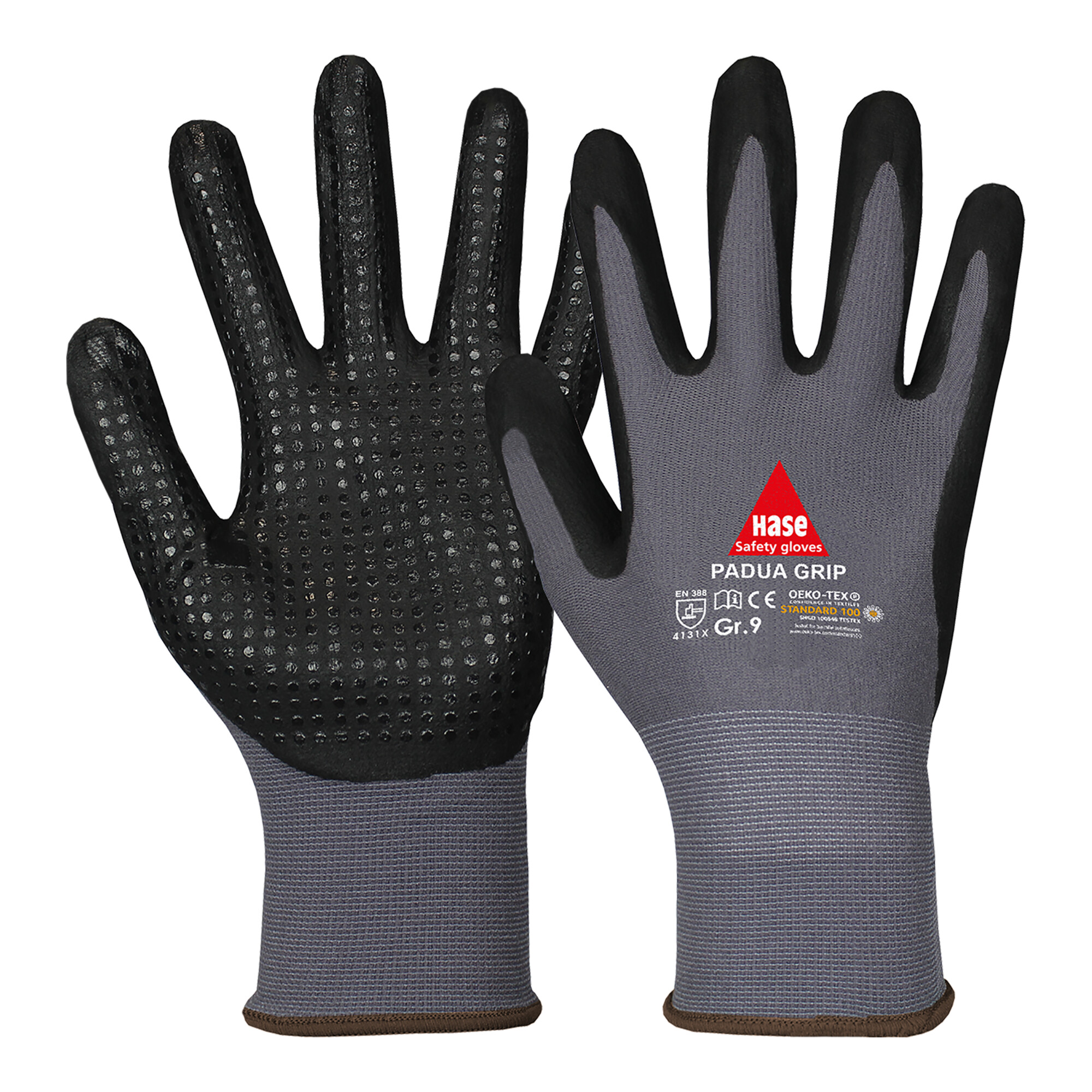Hase Montagehandschuhe Padua Grip Größe 11, Nylon