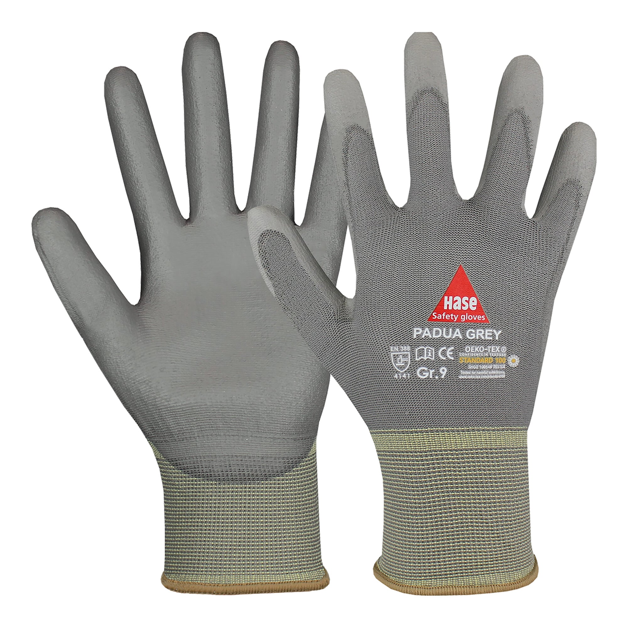 Hase Montagehandschuhe Padua Größe 11, Nylon grau