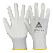 Hase Montagehandschuhe weiß Polyestergestrick