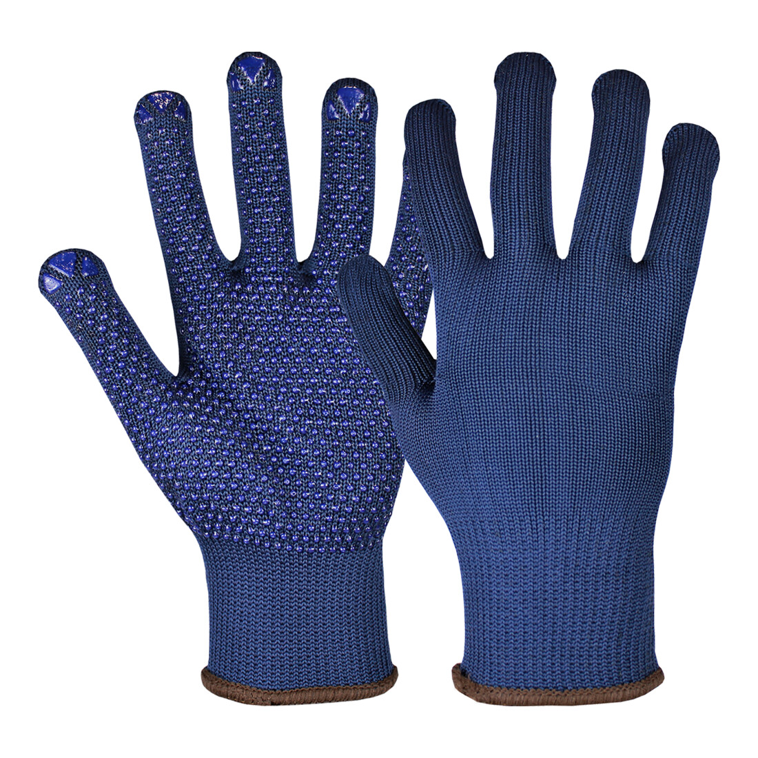 Hase Namur Blue Arbeitshandschuh aus Baumwoll-/Polyesterstrick