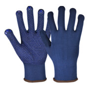 Hase Namur Blue Gants de travail en tricot coton/polyester-1