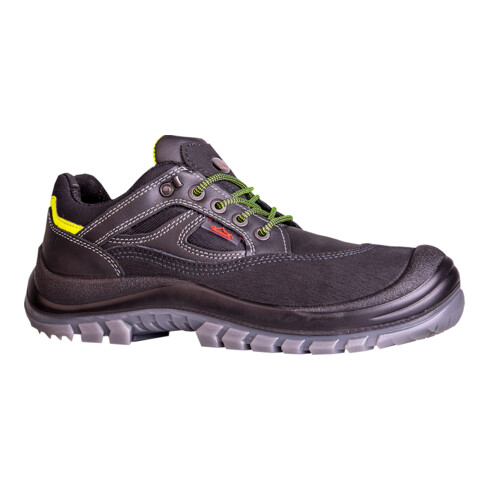 Hase Nepal Black S3 Sicherheitshalbschuh aus Rindleder Größe 40