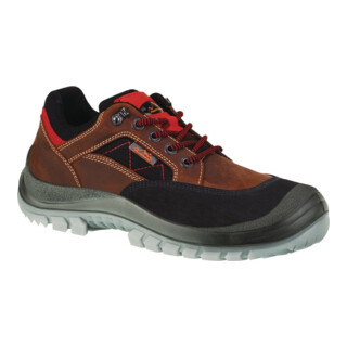 Hase Nepal Brown S3 Sicherheitshalbschuh aus Nubukleder Größe 42