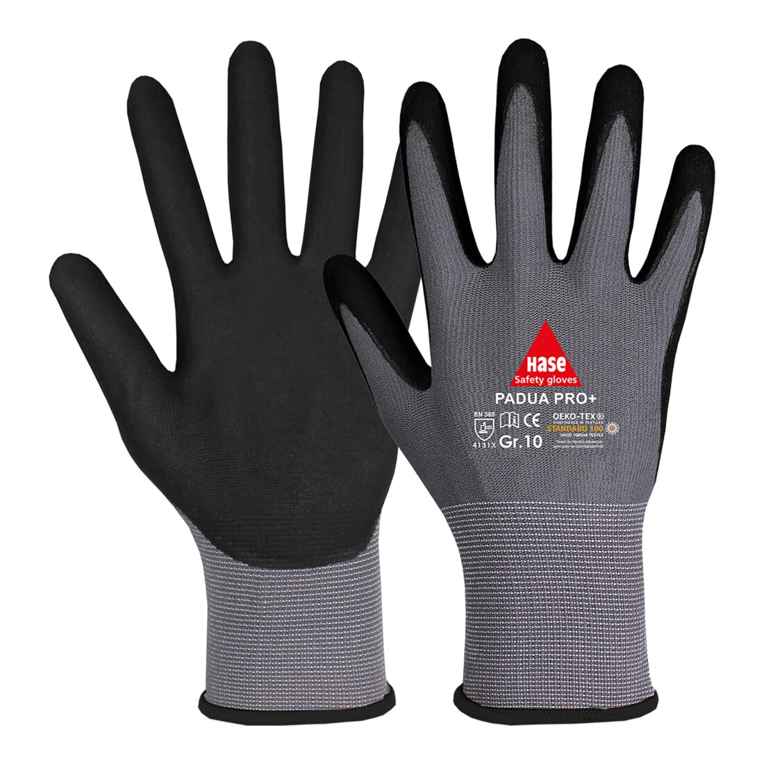 Hase Padua Pro+ Gants de montage en nylon fin taille 6