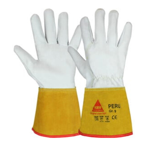 Hase Schweißerhandschuhe Peru Ziegennappaleder