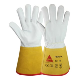 Hase Peru K Gants de soudeur en cuir nappa de mouton