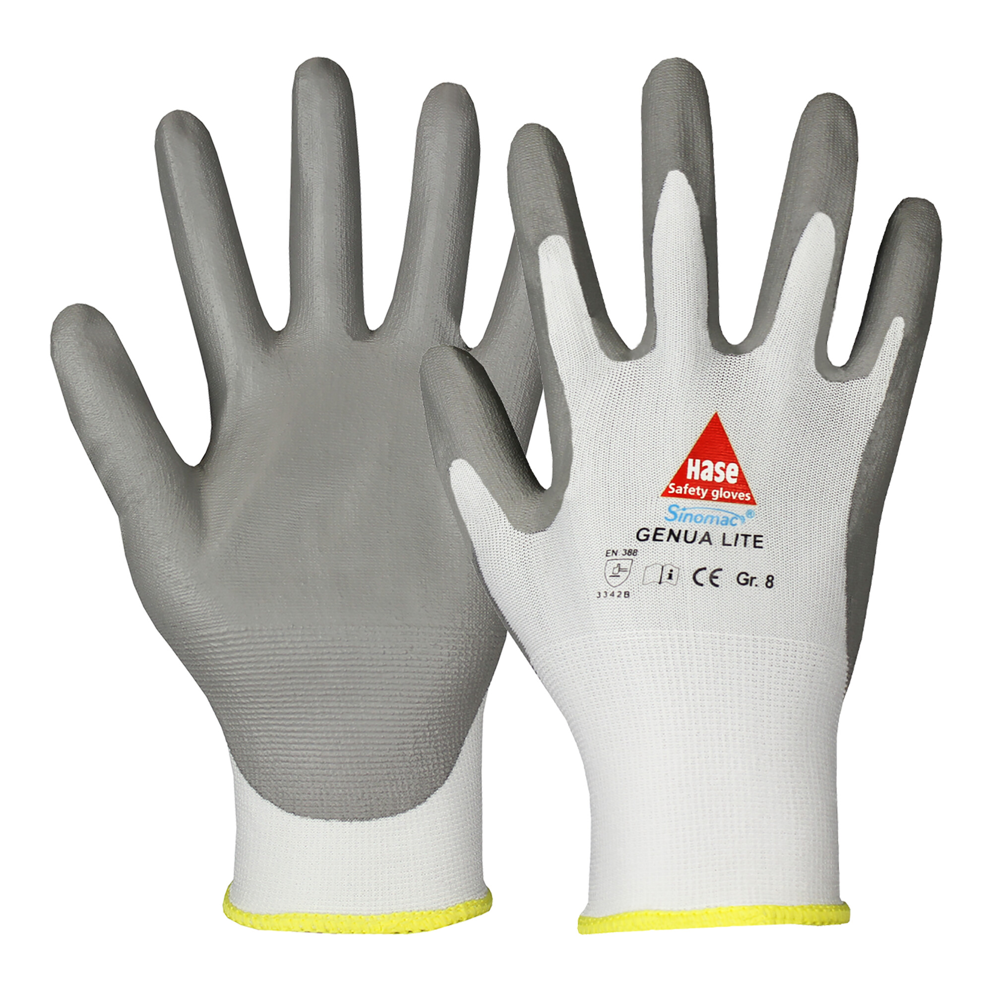 Hase Schnittschutzhandschuhe Genua Blue Größe 8, Dyneema