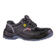 Hase Sicherheitshalbschuh Coruna-ESD aus Rindleder, schwarz