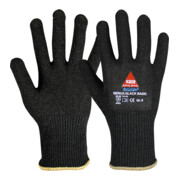 Hase Sicherheitshandschuh Genua Black Basic OekoTex schnittfest
