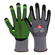 Hase Montagehandschuhe Padua Grip green mit Nitrilschaum-Beschichtung