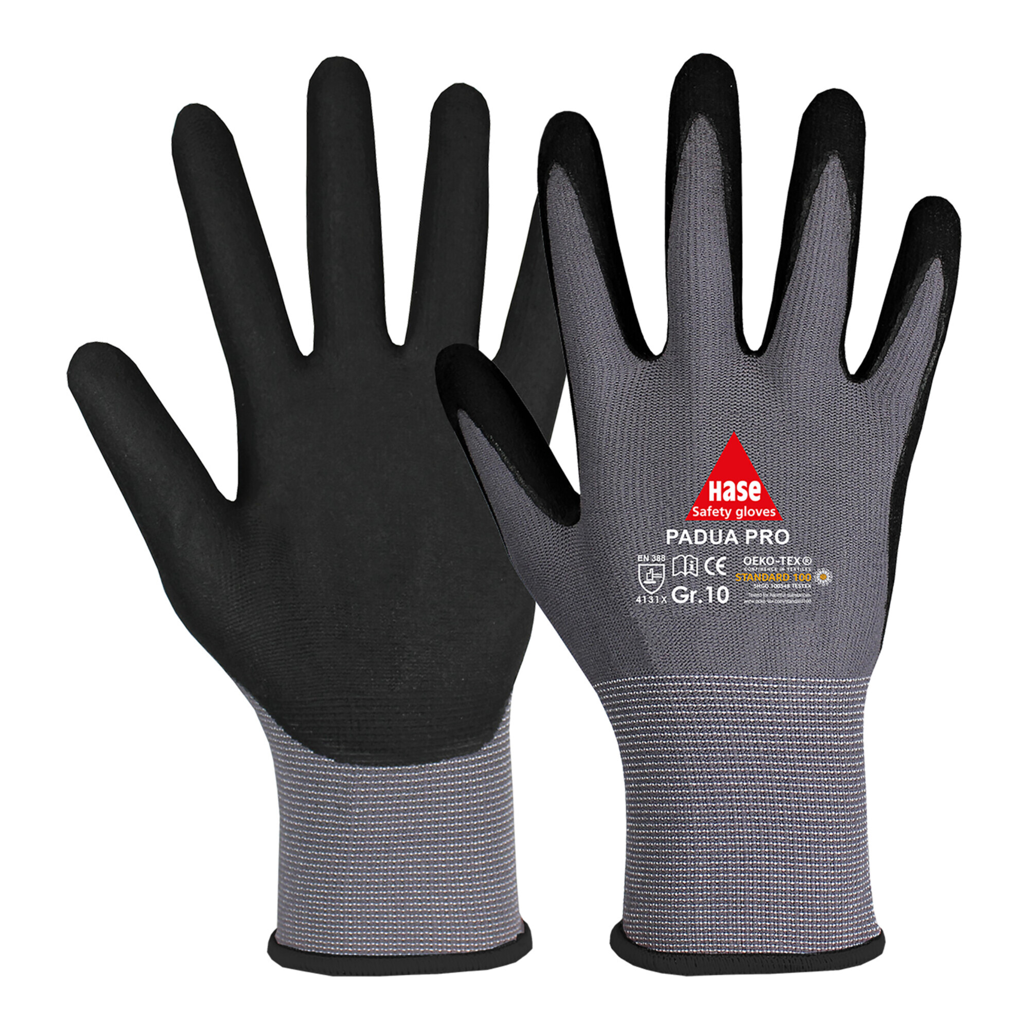Hase Sicherheitshandschuhe Padua Pro Polyester, Größe 7