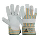 Hase SOLTAU, Gants de travail en cuir fendu-1