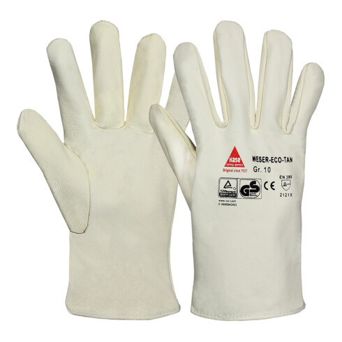 Hase Montagehandschuhe Weser Eco-Tan aus Ziegennappaleder