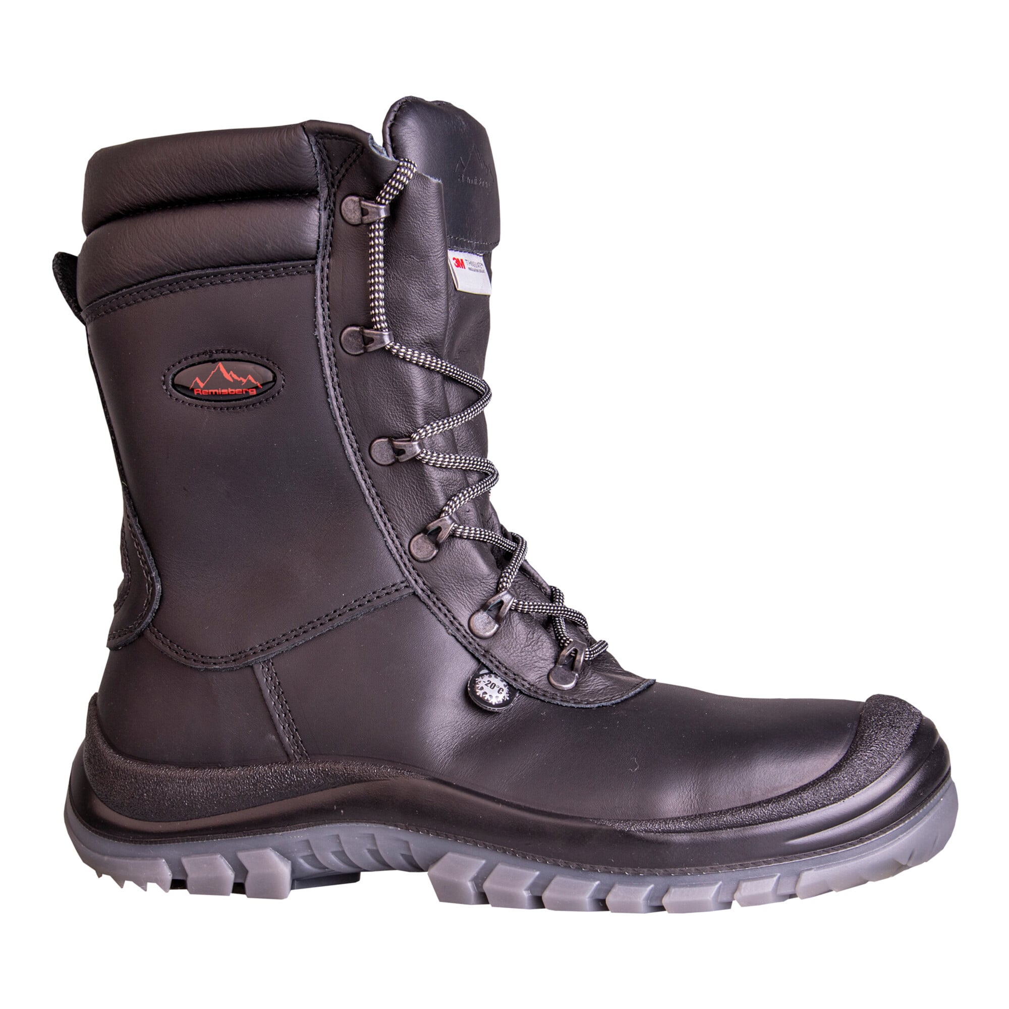 Hase Winterthur S3 Winter-Sicherheitsstiefel aus Rindleder Größe 42