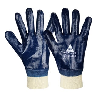 Gant en nitrile Hase Zwickau Lite en coton