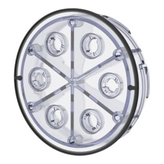 hauff_technik Verschlussdeckel HSI 150 DT transparent