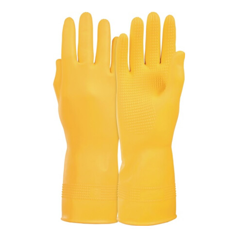 KCL Handschuhe Super Naturlatex velourisiert gelb
