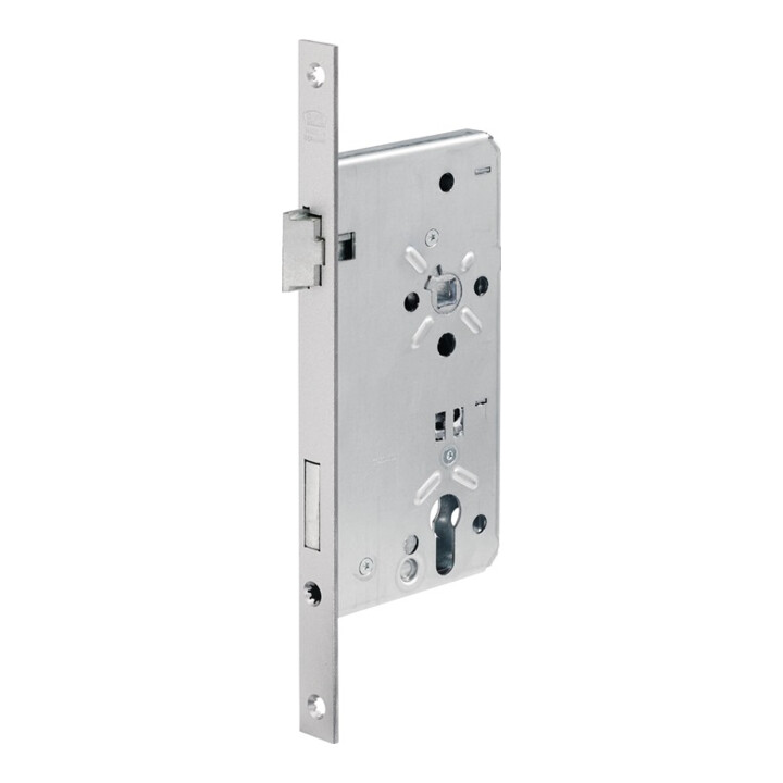 Haustür-Einsteckschloss 0024 PZW 22/60/92/10mm DIN R silber ktg.BKS