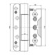 Haustürband Baka Protect 4010 3D STA weiß 160kg Holzhaustüren SIMONSWERK-5