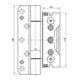 Haustürband Protect 4010 3D FD VA ma geb.160kg Holzhaustüren SIMONSWERK