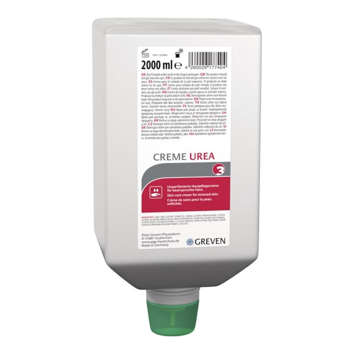 Hautpflegecreme GREVEN® CREME UREA 2l silikon-/parfümfrei LIGANA