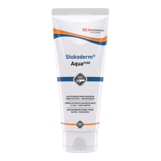 Hautschutzcreme Stokoderm® Aqua PURE 100ml silikon-/parfümfrei STOKO