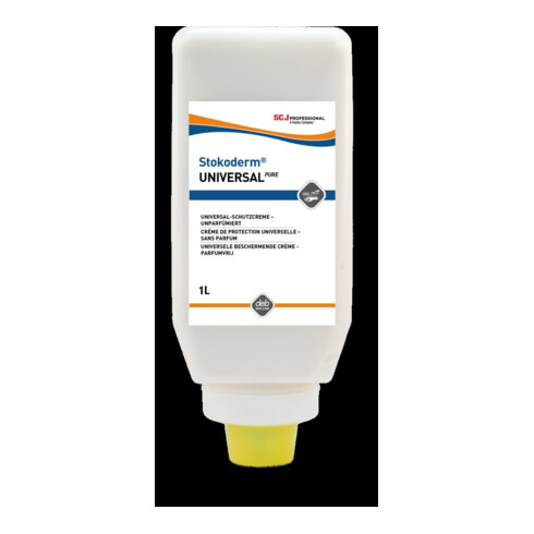 Hautschutzcreme Stokoderm twinprotect sensitive 1l Softflasche