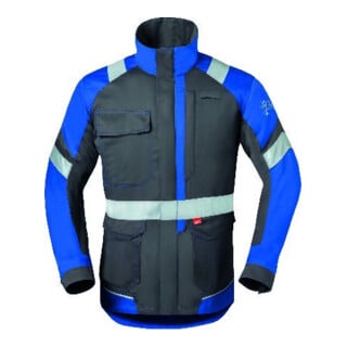 HAVEP Langjacke, 50285 Gr. 52, kohlengrau/blau
