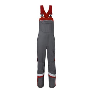 HaVeP Latzhose 20288 kohlengrau/rot Größe 49 HAVEP 5safety Image+
