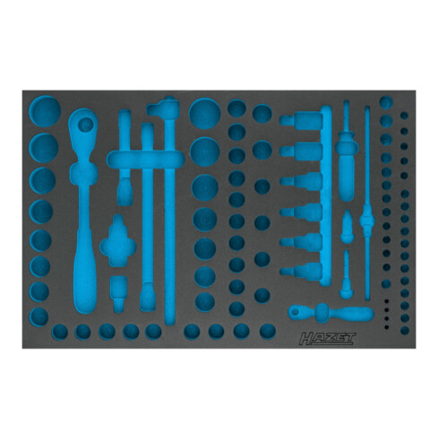 HAZET 2-componenten zachtschuiminleg 163-258L