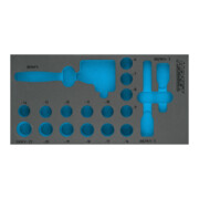 HAZET 2-Komponenten Weichschaum-Einlage 342x172mm-1