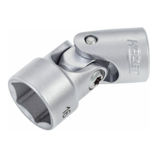 HAZET 6-Kant-Gelenk-Steckschlüssel-Einsatz 880G-16 s: 16 mm Vierkant hohl 10 mm (3/8")