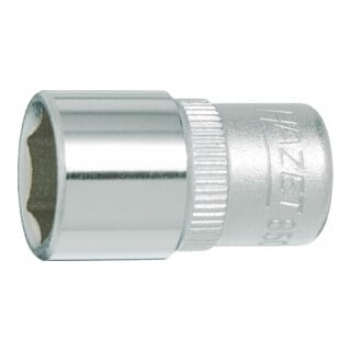 HAZET 6-Kant-Steckschlüssel-Einsatz 850-12 s: 12 mm Vierkant hohl 6,3 mm (1/4")