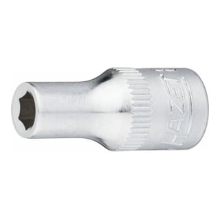 HAZET 6-Kant-Steckschlüssel-Einsatz 850-4.5 s: 4.5 mm Vierkant hohl 6,3 mm (1/4")