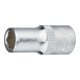 HAZET 6-Kant-Steckschlüssel-Einsatz 850-6 s: 6 mm Vierkant hohl 6,3 mm (1/4")