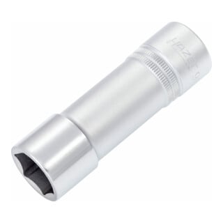 HAZET 6-Kant-Steckschlüssel-Einsatz 900LG-19 s: 19 mm Vierkant hohl 12,5 mm (1/2")