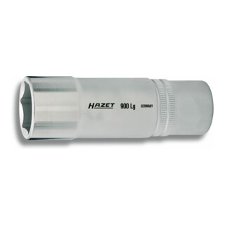 HAZET 6-Kant-Steckschlüssel-Einsatz 900LG-24 s: 24 mm Vierkant hohl 12,5 mm (1/2")