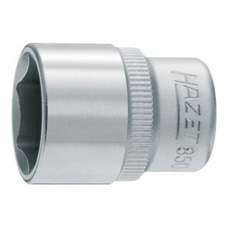 HAZET 6-Kant-Steckschlüssel-Einsatz HINOX® 850X-4 s: 4 mm Vierkant hohl 6,3 mm (1/4")