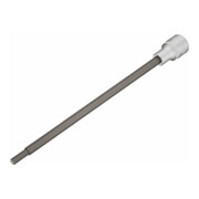 HAZET Aanzuigpijp-dopsleutelbit 2584-1 ∙ Vierkant hol 12,5 mm (1/2 inch) ∙ Binnen-zeskant-profiel ∙ 6 mm