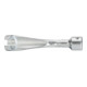 HAZET Abgassonden Einsatz 4680-6, 1/2 Zoll (12,5 mm) Doppel-Vierkant, Außen Sechskant Profil, SW 24 mm-1
