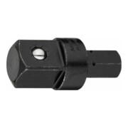 HAZET Adapter 2311 ∙ Zeskant massief 10 mm (3/8 inch) ∙ Vierkant massief 12,5 mm (1/2 inch)