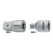 HAZET Adapter 958-2 Vierkant hohl 12,5 mm (1/2") Vierkant massiv 10 mm (3/8")
