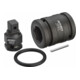 HAZET Adapter verloopstuk 1007S-7/4 ∙ Vierkant hol 20 mm (3/4 inch) ∙ Vierkant massief 12,5 mm (1/2 inch)-1